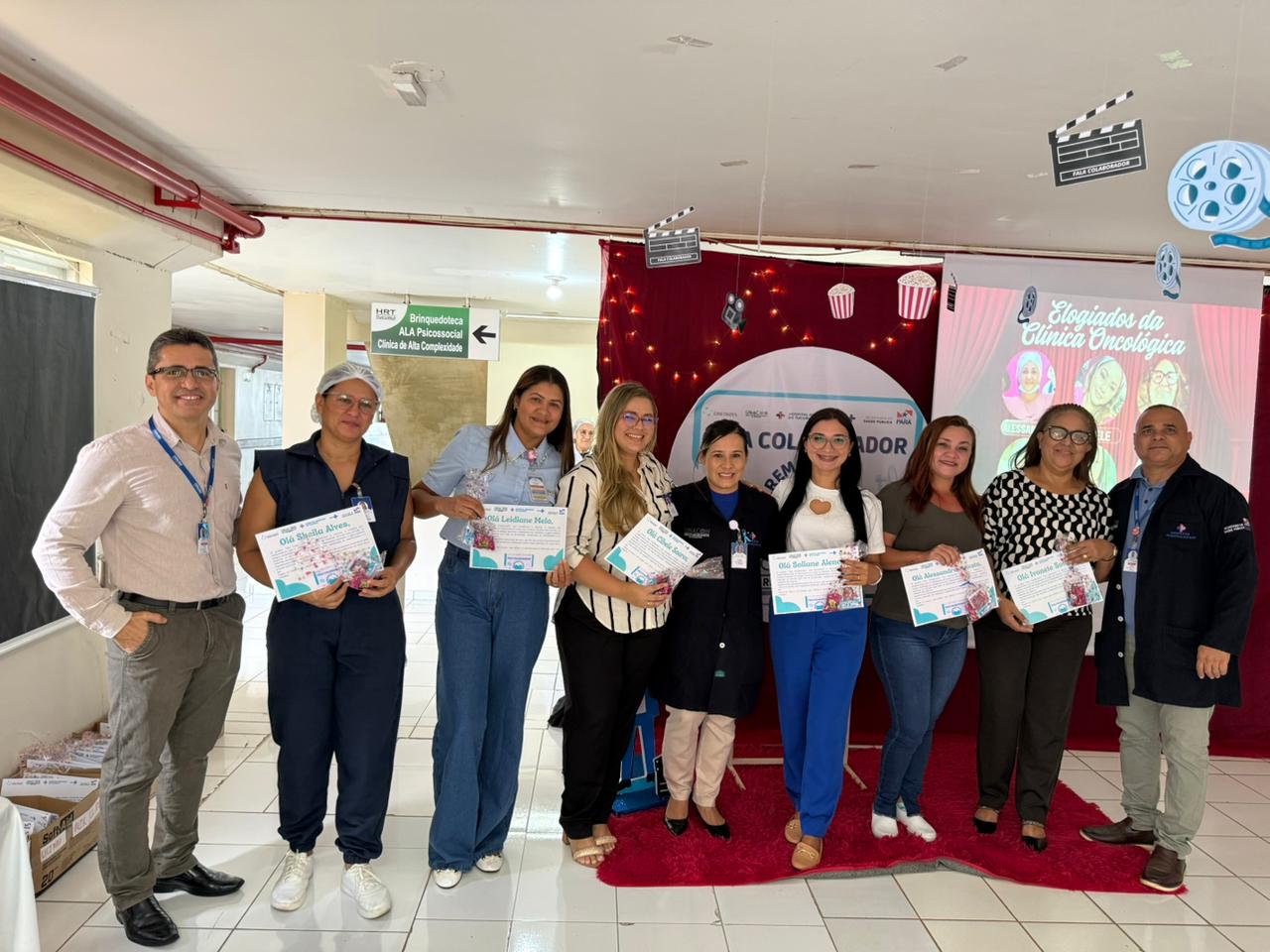 ​Reconhecimento: “Projeto Fala Colaborador” homenageia 123 funcionários do HRT e Unacon