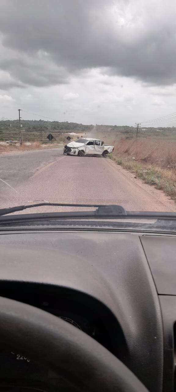 PA 263: MOTORISTA DE CAMINHONETE CAPOTA VEÍCULO NA ESTRAD SENNTIDO GOIANÉSIA DO PARÁ