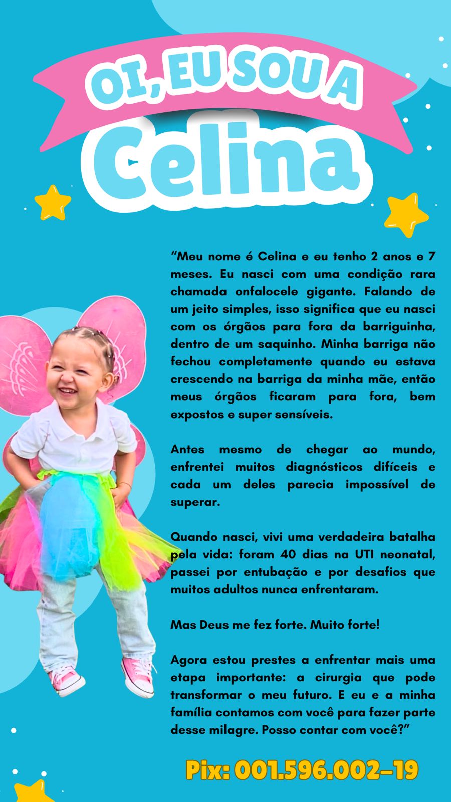 Rifa Digital: Ajude a Celina