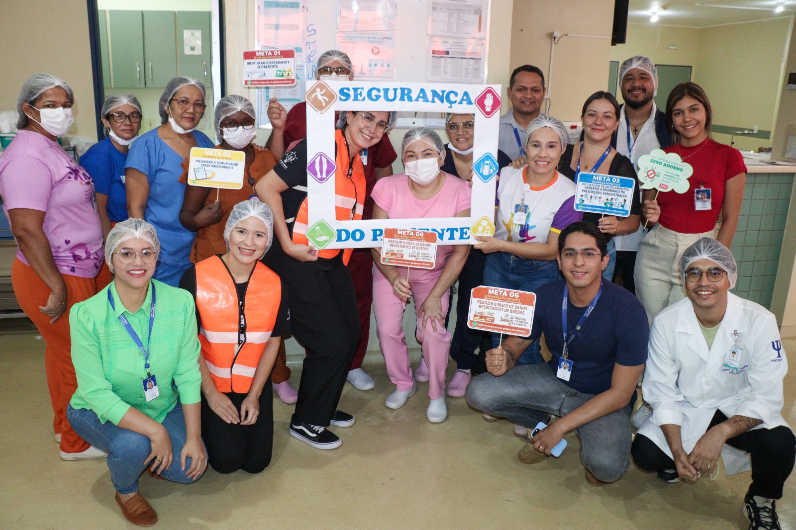 ​Metas Internacionais de Segurança do Paciente são tema de blitz educativa no Hospital Regional de Tucuruí