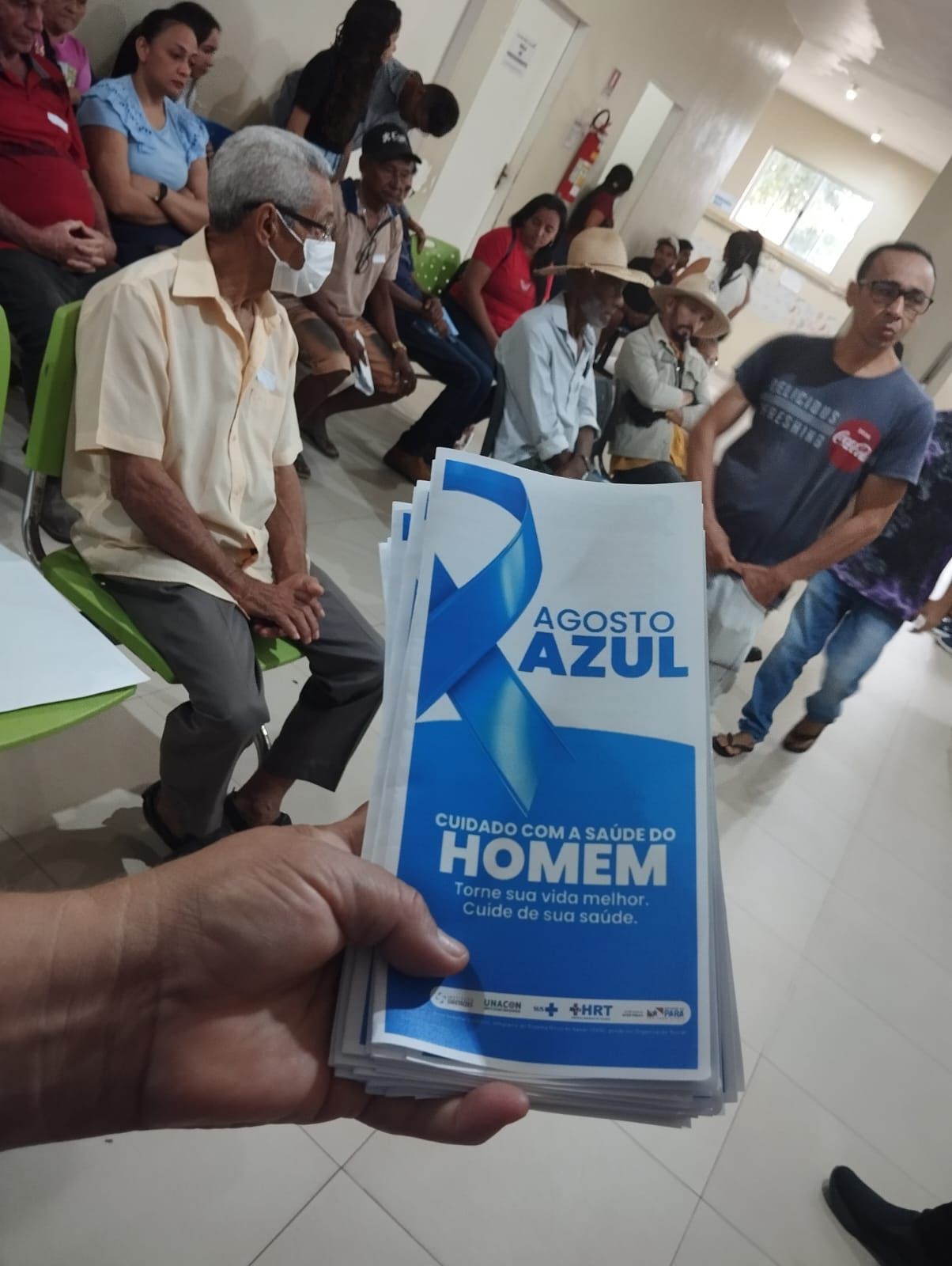 ​Agosto Azul: Complexo Hospitalar Regional de Tucuruí realiza palestra sobre saúde do homem