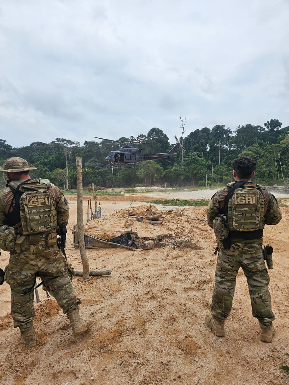 PF realiza Operação Guardião da Floresta contra garimpo ilegal no Pará
