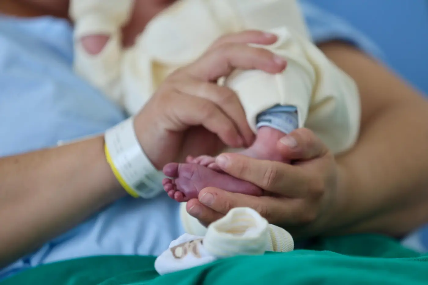 Levy é o primeiro bebê a nascer na Santa Casa em 2026