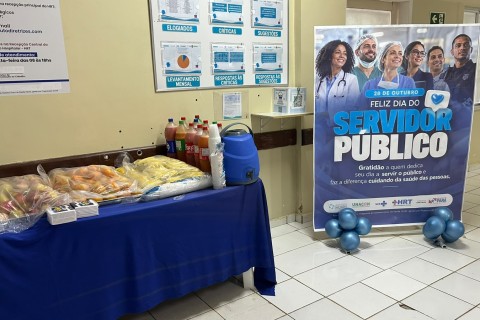 HRT e UNACON celebram o Dia do Servidor Público com café da manhã especial